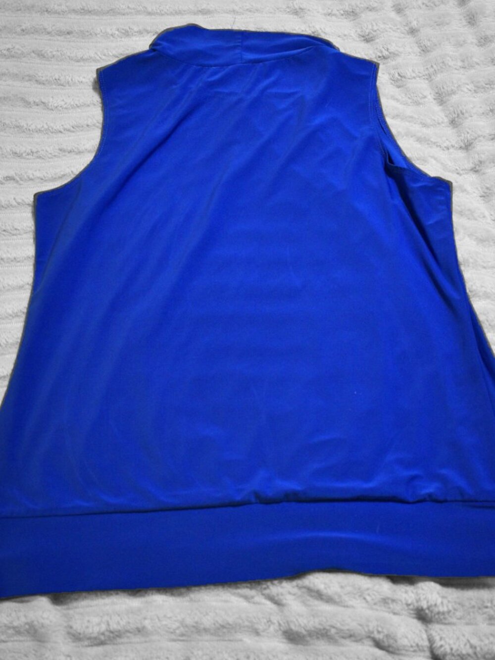 Royal Blue Office Tank XL - Picture 2 of 3